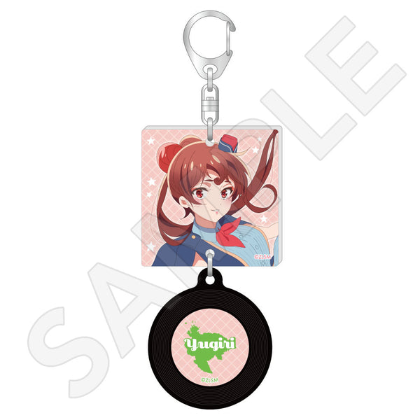 ゾンビランドサガ レコード風キーホルダー / ゆうぎり| アニメ グッズ