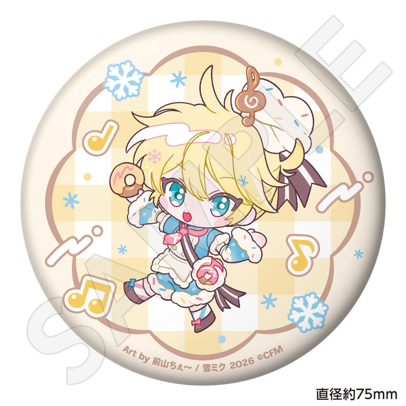SNOW MIKU 2026 ぷにぷに缶バッジ 鏡音レン 前山ちぇ～ ver.| アニメ