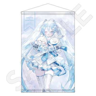 しろたん×雪ミク B2タペストリー