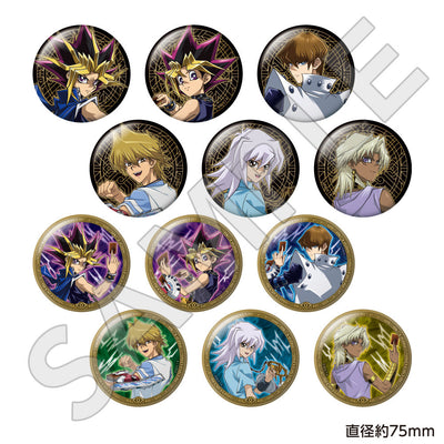 「遊☆戯☆王デュエルモンスターズ」 トレーディングおっきめメタリック缶バッジ(単品)