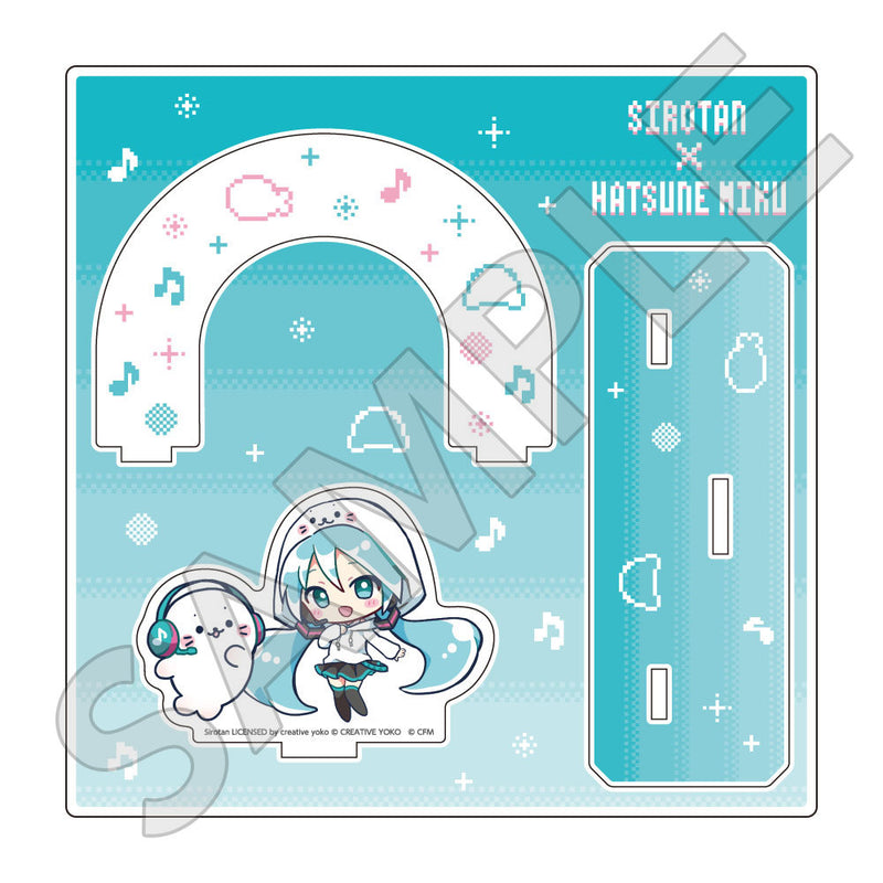 しろたん×初音ミク 第2弾 アクリルジオラマ 初音ミク| アニメ グッズ