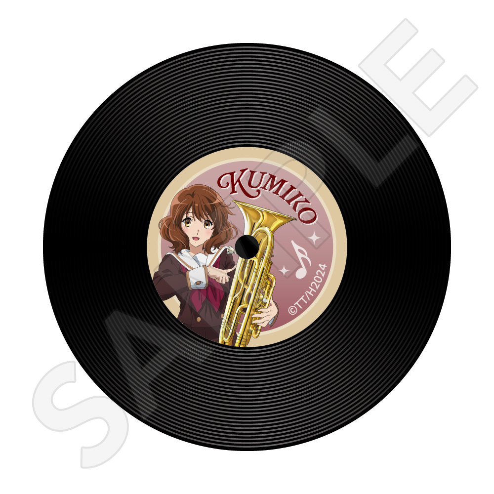 最終楽章 響け！ユーフォニアム』 レコード風コースター / 黄前久美子