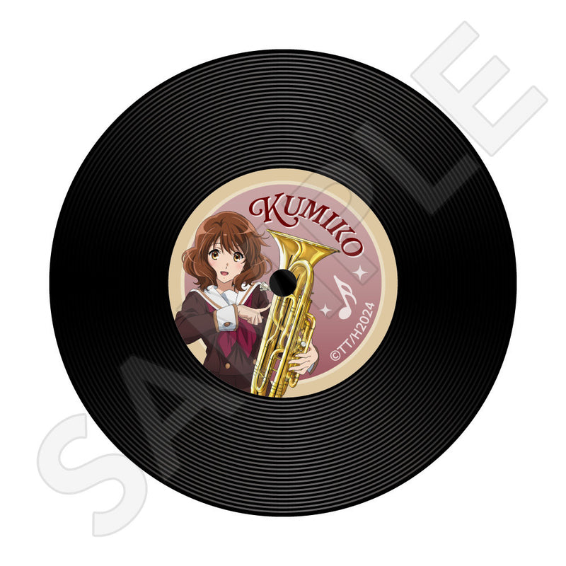 最終楽章 響け！ユーフォニアム』 レコード風コースター / 黄前久美子