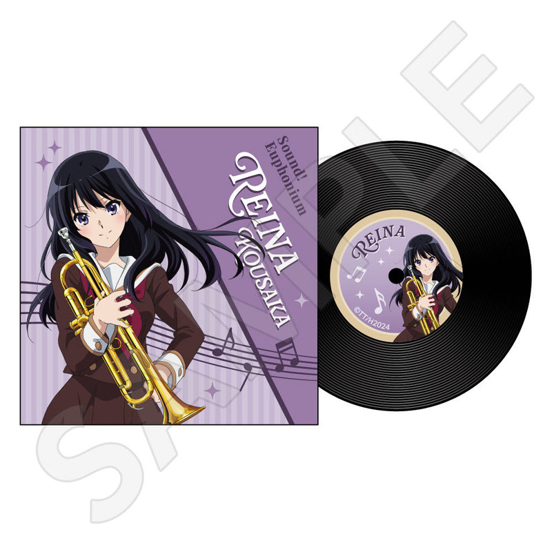 最終楽章 響け！ユーフォニアム』 レコード風コースター / 高坂麗奈