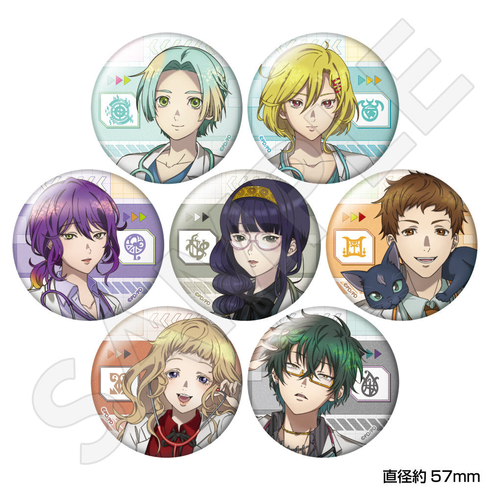  トレーディンググリッター缶バッジ