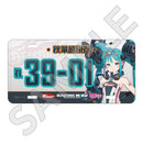 レーシングミク 2026Ver. ナンバープレート風アルミプレート
