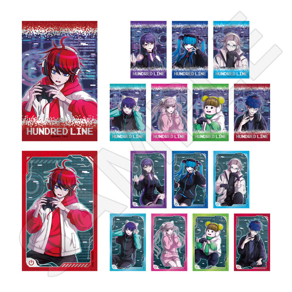 HUNDRED LINE -最終防衛学園- トレーディング箔押しカード (全種セット