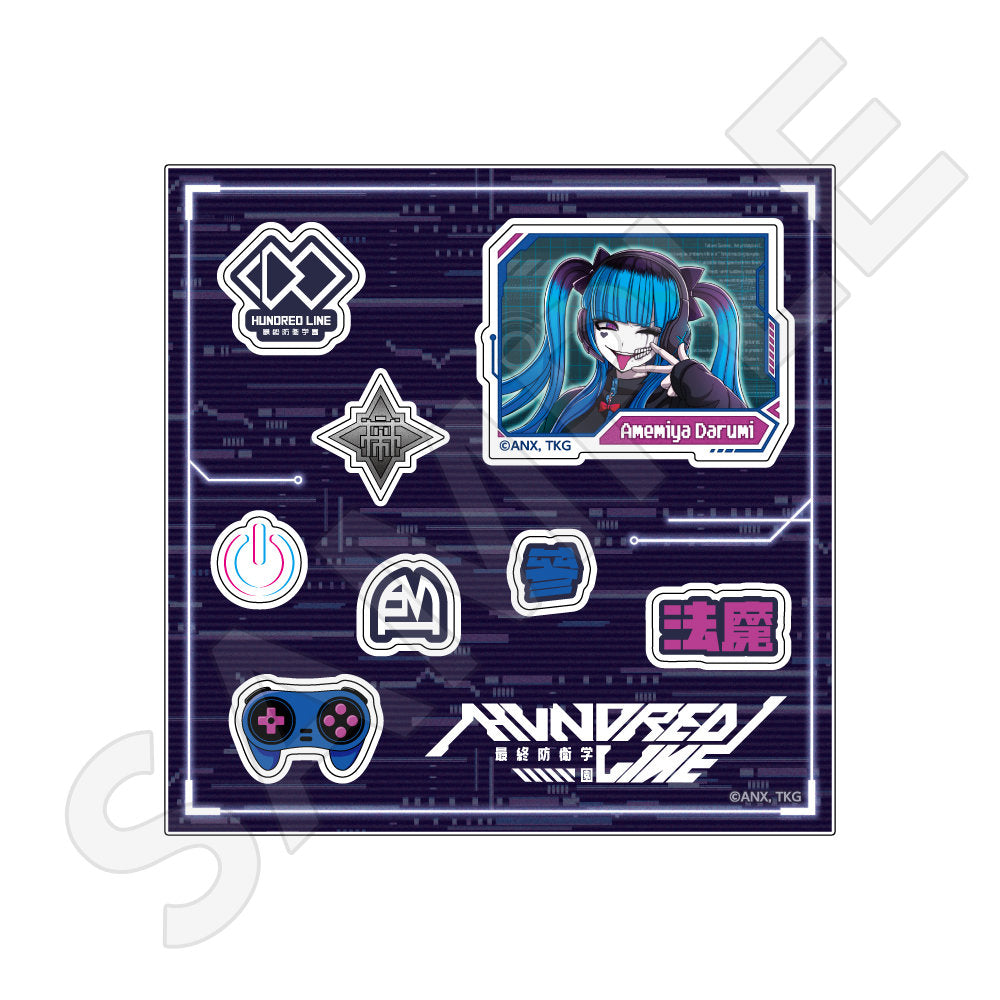 HUNDRED LINE -最終防衛学園- POP UP STORE in GiGO | アニメ コラボ