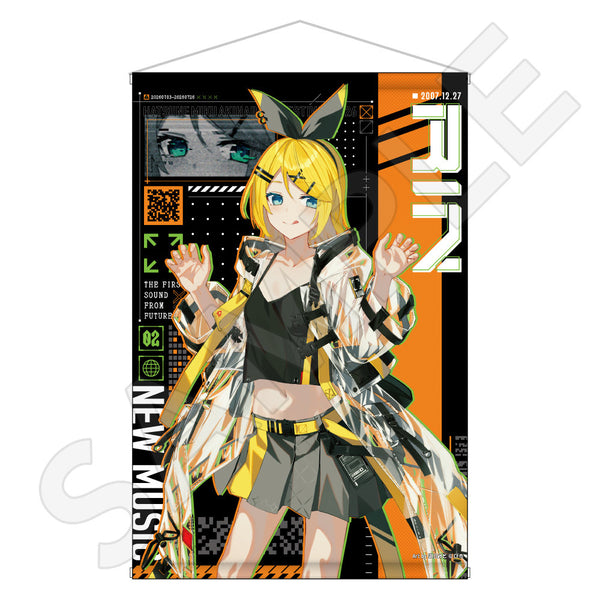 初音ミク 秋葉原フェスティバル2026 B2タペストリー サイバーパンクver