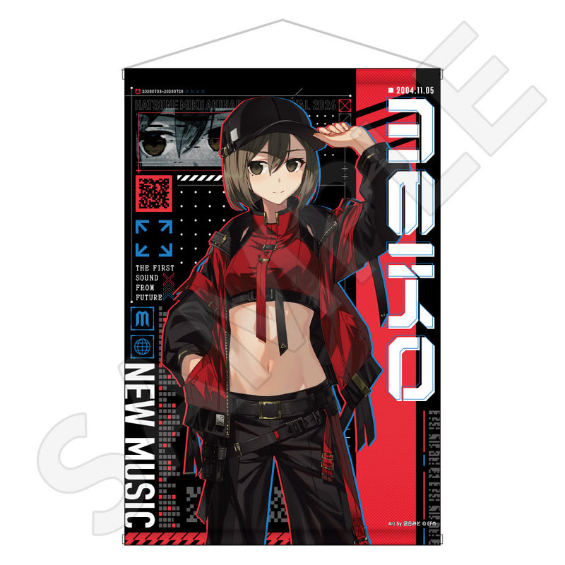 【非売品】東京事変　能動的三分間　販促ポスター　B2サイズ 初音ミク 秋葉原フェスティバル2026 B2タペストリー サイバーパンクver