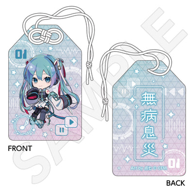 初音ミク 秋葉原フェスティバル2026 お守り風チャーム サイバーパンクver.