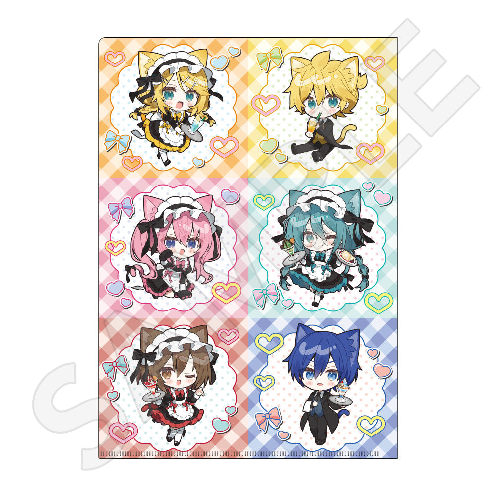 初音ミク 秋葉原フェスティバル2026 クリアファイル 猫耳カフェver