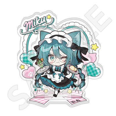 初音ミク 秋葉原フェスティバル2026 ちびキャラアクリルジオラマ 猫耳カフェver. 初音ミク