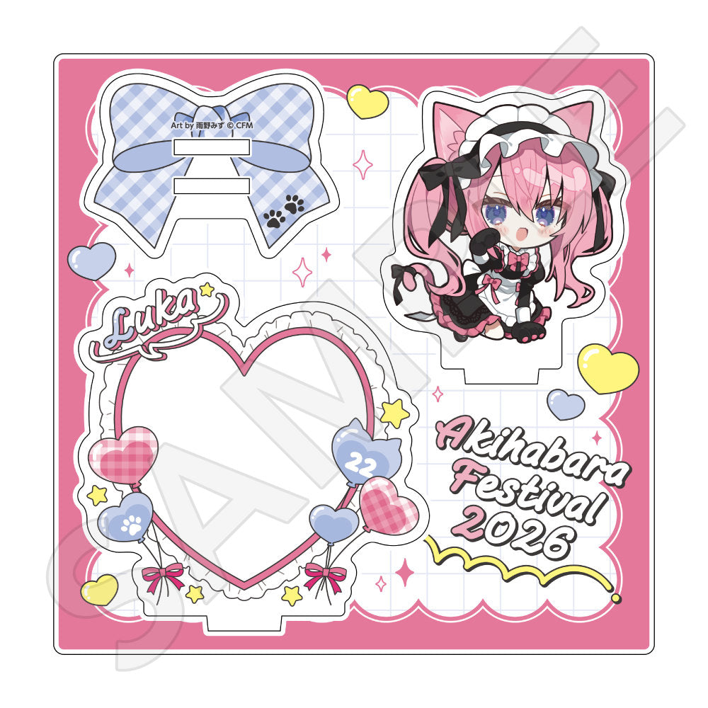 初音ミク 秋葉原フェスティバル2026 ちびキャラアクリルジオラマ 猫耳