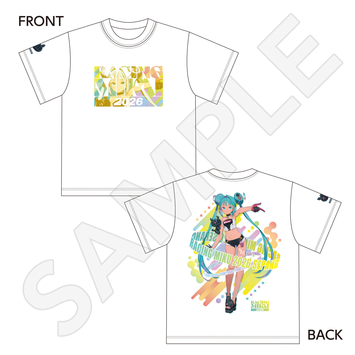レーシングミク 2026 セパンVer. Tシャツ| アニメ グッズ 通販