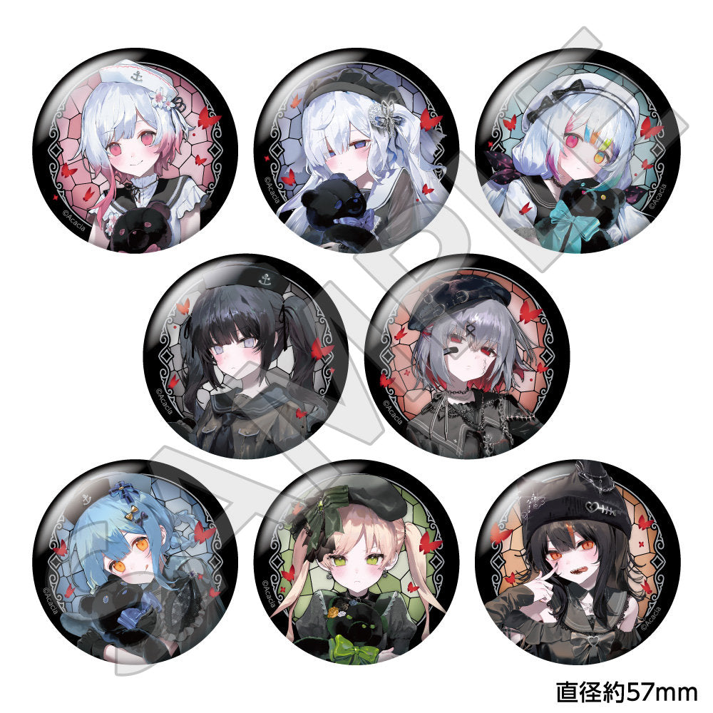  トレーディングホログラム缶バッジ (BOX) Gothic Sailor ver.