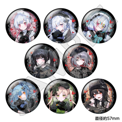 魔法少女ノ魔女裁判 トレーディングホログラム缶バッジ (単品) Gothic Sailor ver.