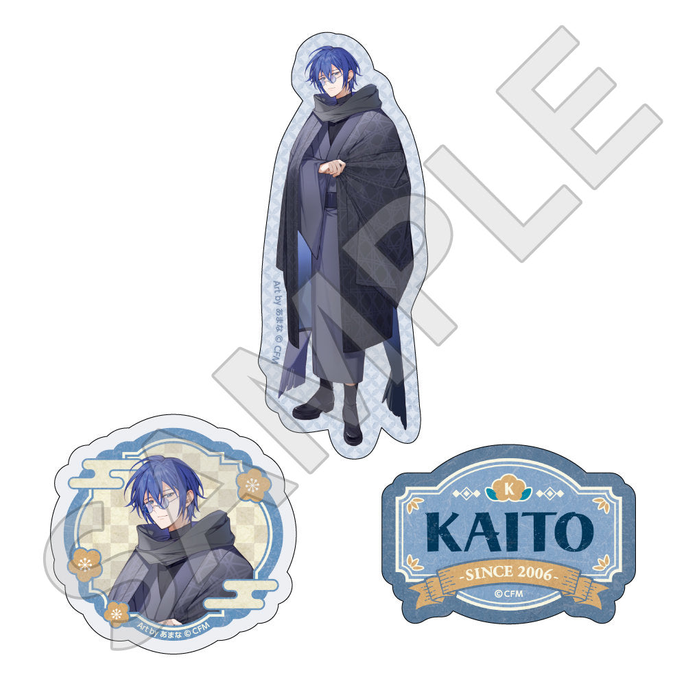  ステッカー3枚セット 和洋折衷ver. KAITO