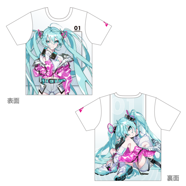 フルグラフィックTシャツ Art by 米山舞