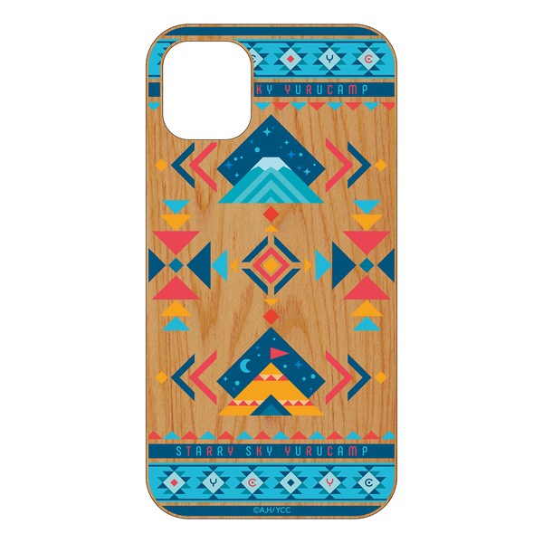 ゆるキャン△ 【iPhone11専用】ウッドiPhoneケースver.2