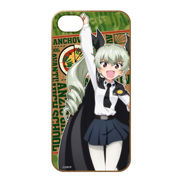 ウッドiPhoneケース【アンチョビver.】