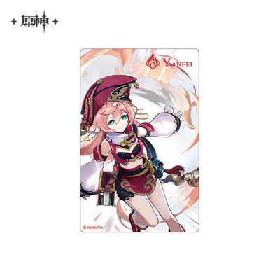 原神 七聖召喚対戦大会シリーズ アクリルクリアカード 煙緋