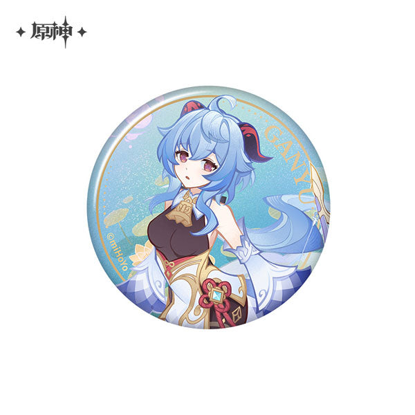 原神 七聖召喚大会シリーズ キャラ缶バッジ 甘雨