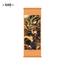 原神 「踊る獅子と舞う紙鳶」シリーズ ミニ掛け軸 春立つ風に踊る獅子