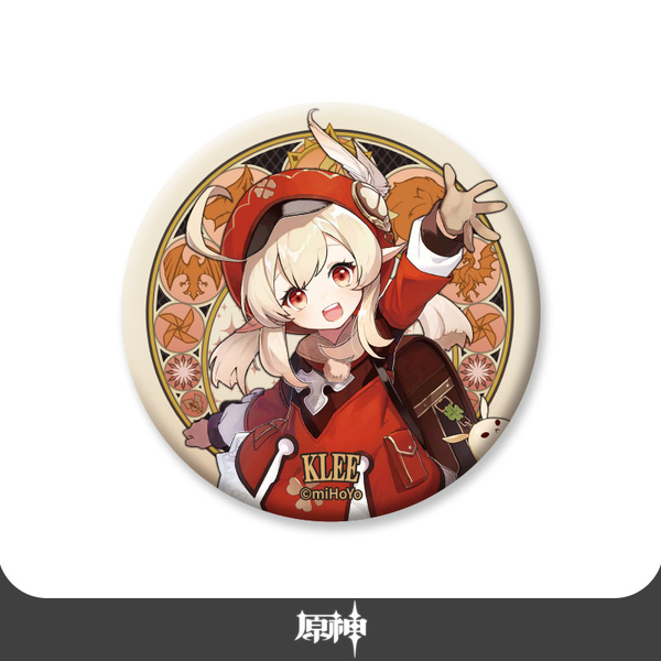 原神 モンド城シリーズ 約75mm缶バッジ クレー| アニメ グッズ 通販