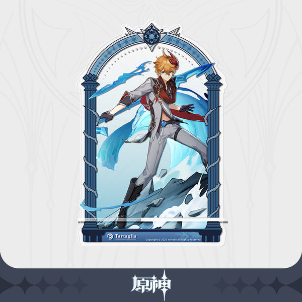 原神 冬国との別れ アクリルスマホスタンド タルタリヤ| アニメ グッズ
