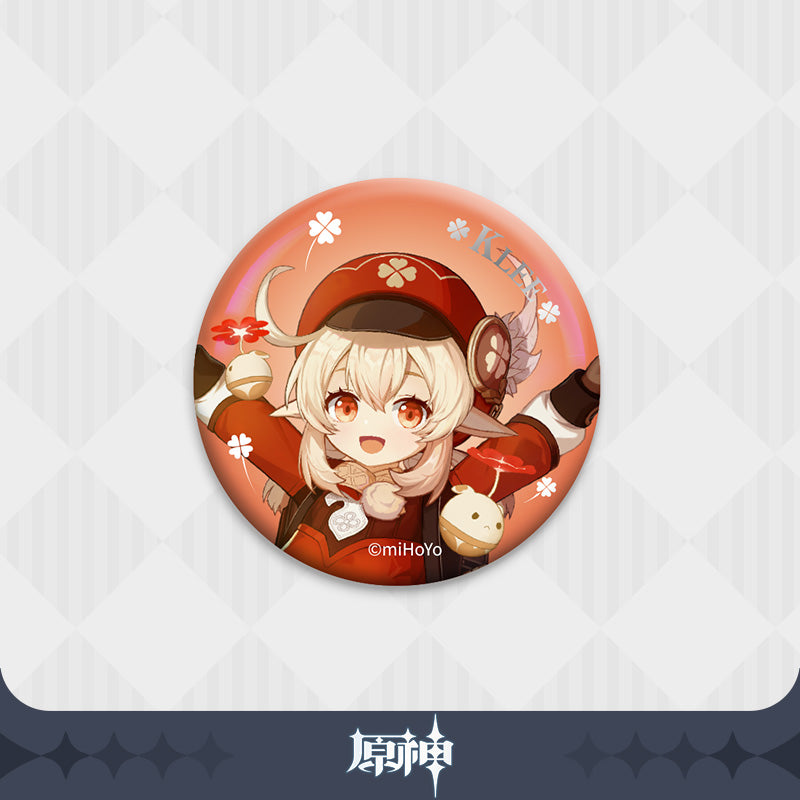 原神 火花騎士シリーズ 缶バッジ クレー