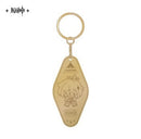 原神 のんびりキャンプ メタリックモーテルキーホルダー パイモン