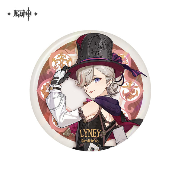 公式正規品 原神 クロリンデ 缶バッジ フォンテーヌ 等身 立ち絵