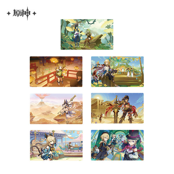 原神 チェンジングポストカードセット| アニメ グッズ 通販