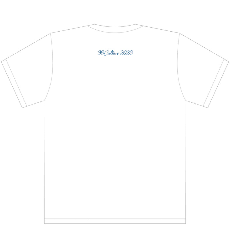 39Culture 2023 アート ビッグシルエットTシャツ