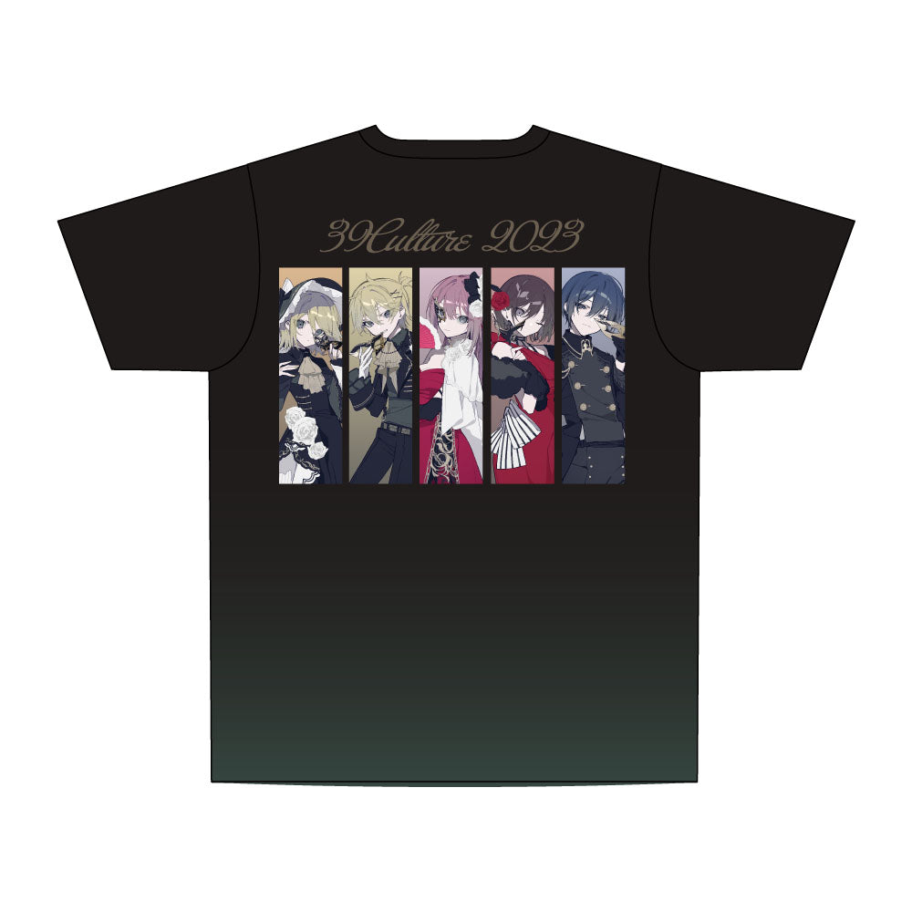 39Culture 2023 PARTY フルグラフィックTシャツ| アニメ グッズ