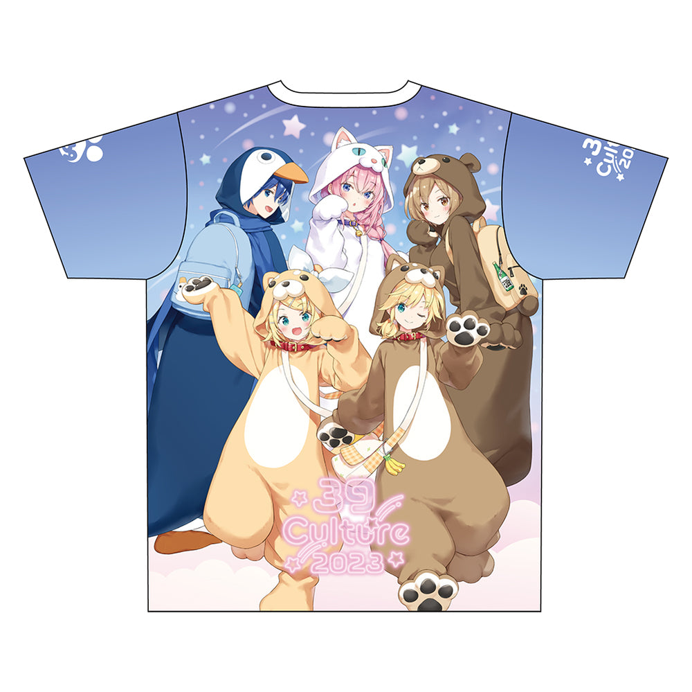 39Culture 2023 COSPLAY フルグラフィックTシャツ | アニメ グッズ