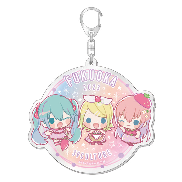 キャラクターキーホルダー　まとめ売り　約150点 39Culture 2023 ご当地 アクリルキーホルダー / 福岡| アニメ