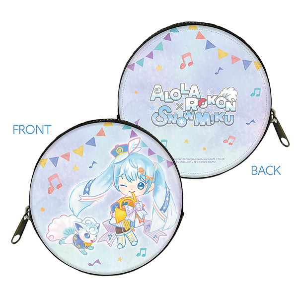 アローラロコン×雪ミク　コインケース【しぶぞー ver.】
