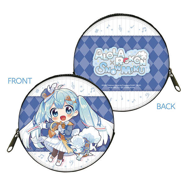 アローラロコン×雪ミク　コインケース【西田ユウ ver.】