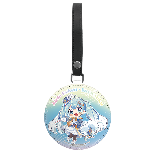 アローラロコン×雪ミク　ラゲッジタグ【西田ユウ ver.】