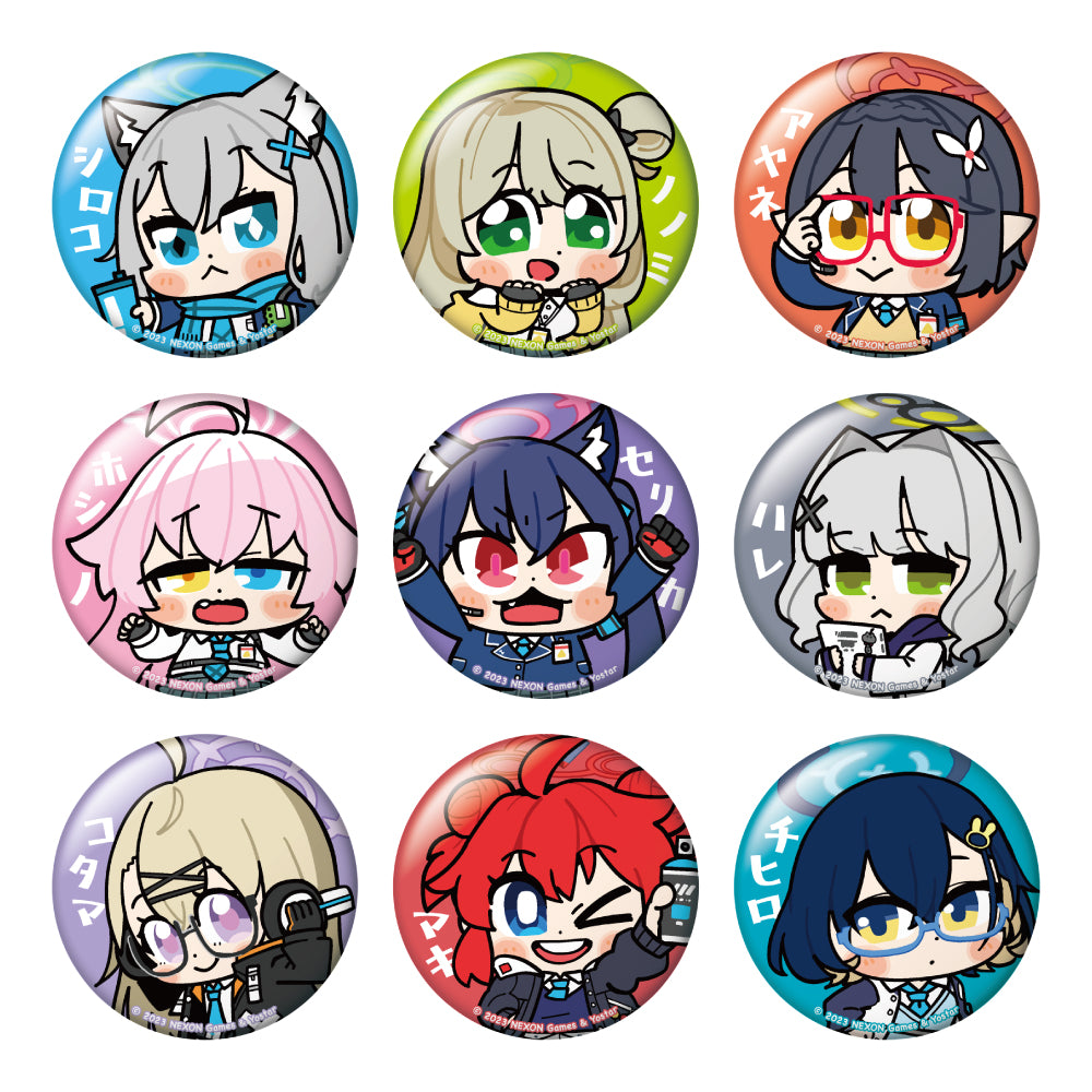 トレーディングミニキャラ缶バッジ