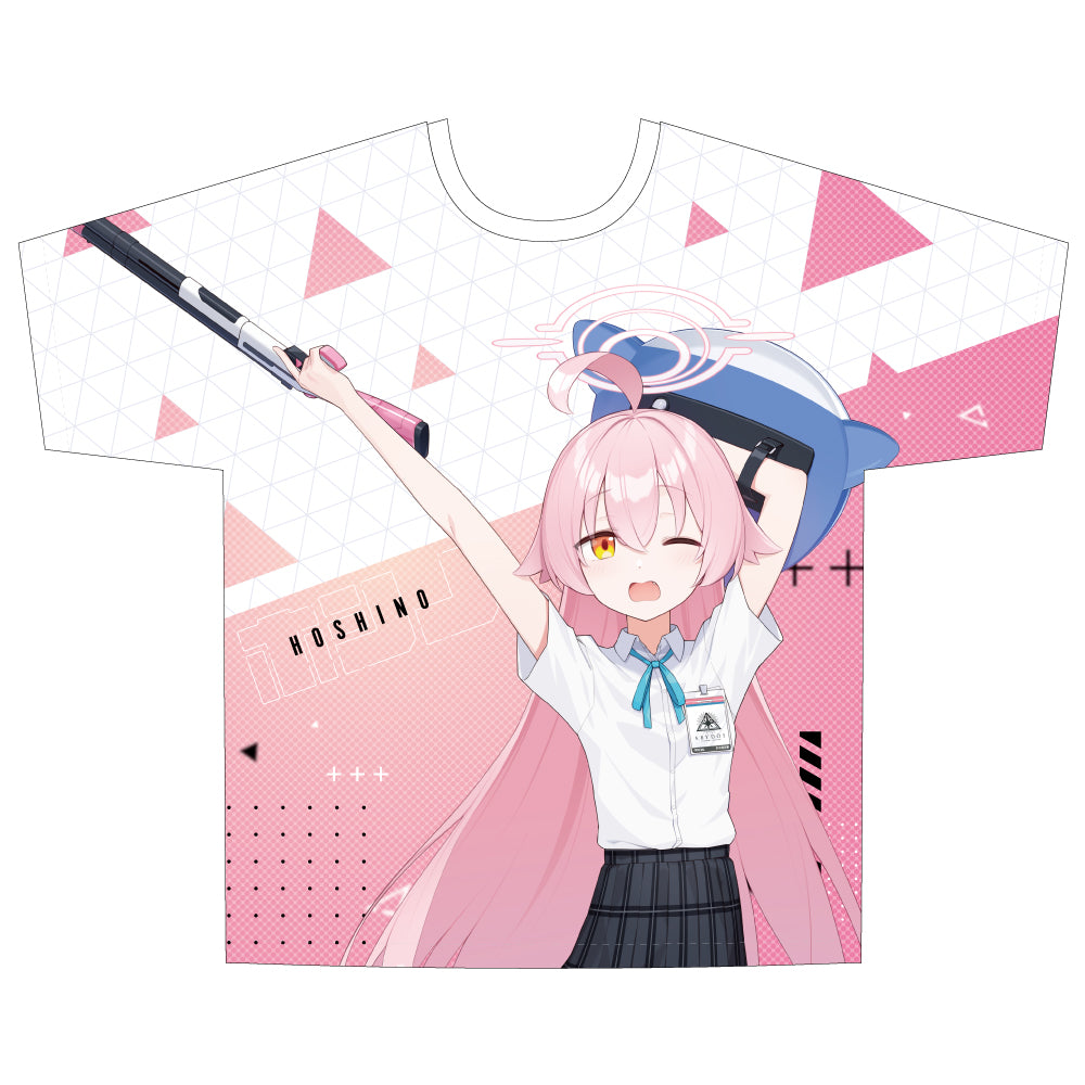 ブルーアーカイブ フルグラフィックTシャツ B/シロコ Lサイズ