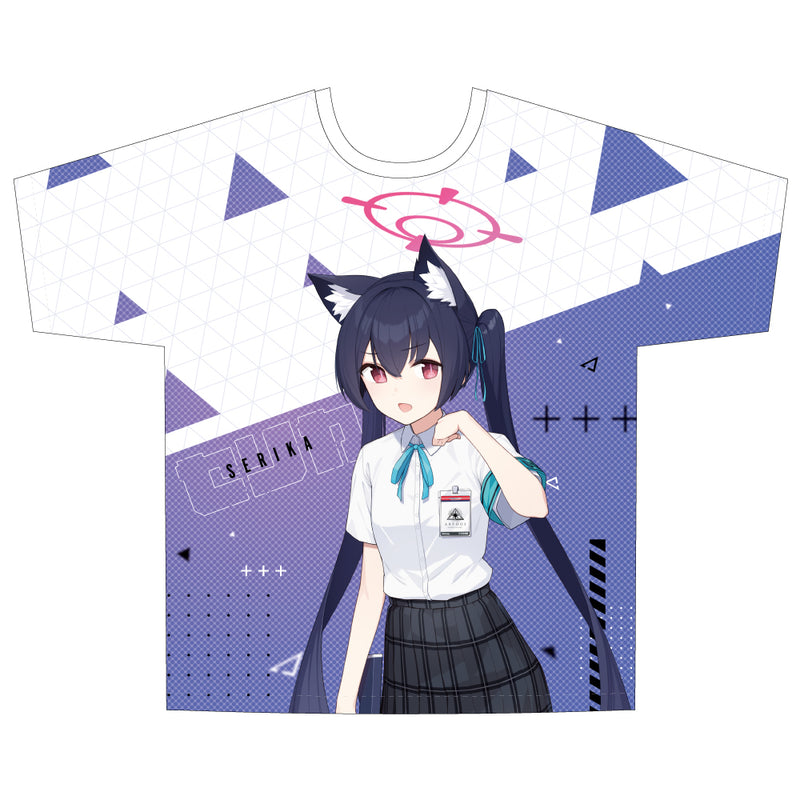 ブルーアーカイブ -Blue Archive- 描き下ろしフルグラフィックTシャツ / セリカ