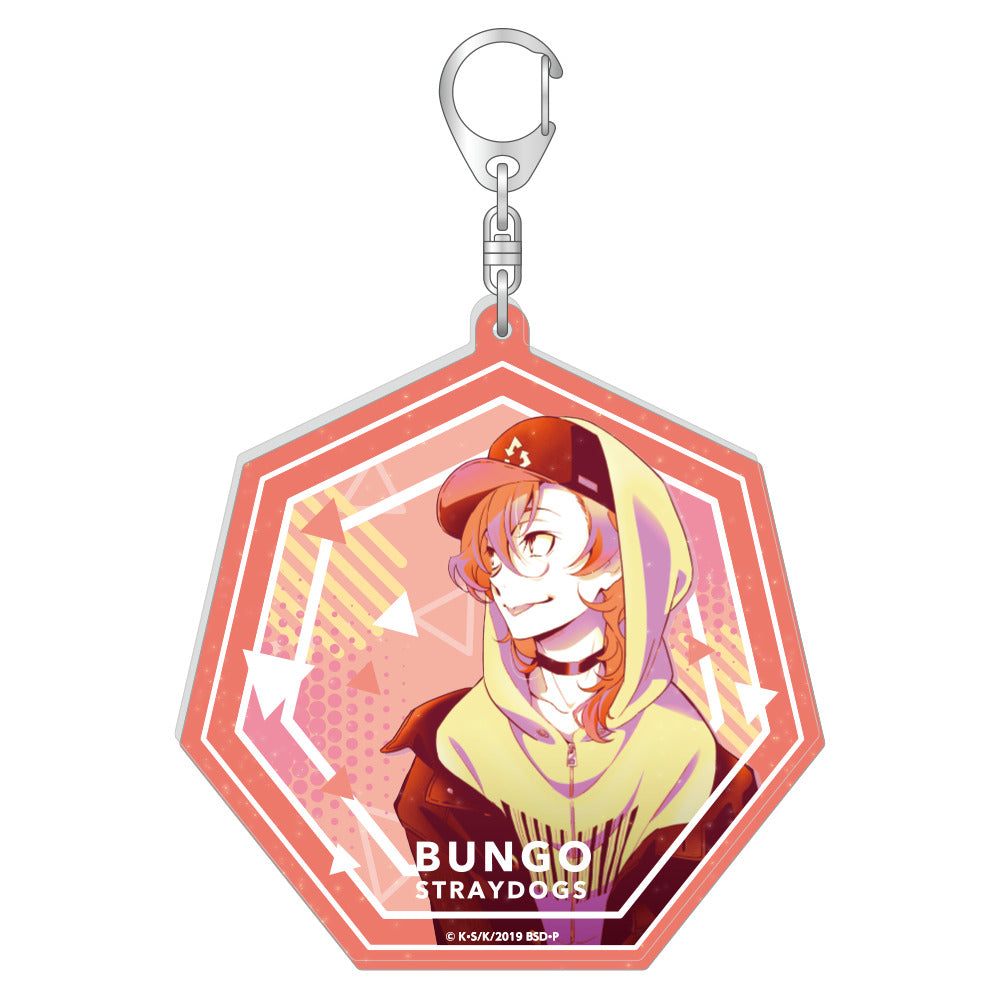 ラメ入りBIGアクリルキーホルダー/中原中也