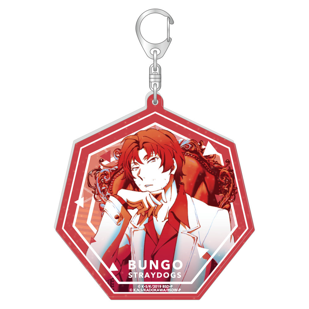 ラメ入りBIGアクリルキーホルダー/織田作之助