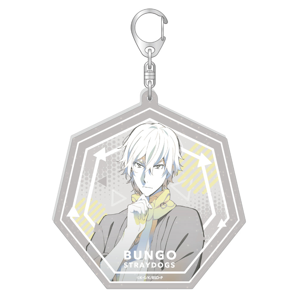 ラメ入りBIGアクリルキーホルダー / 福沢諭吉