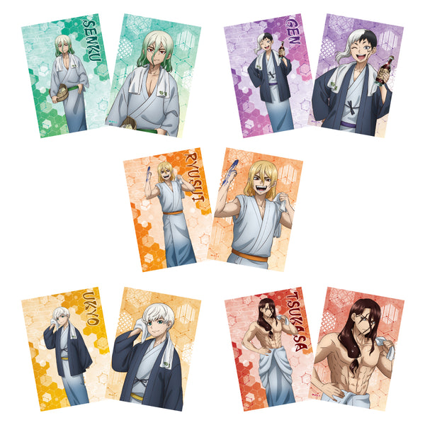 Dr.STONE トレーディングブロマイド 温泉ver.（2枚入）| アニメ グッズ