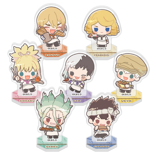 Dr.STONE トレーディングアクリルスタンド(単品)| アニメ グッズ 通販