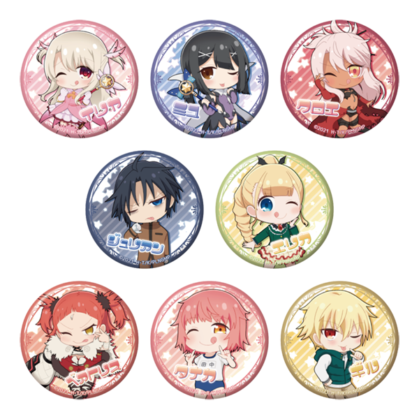 トレーディングてへぺろキラキラ缶バッジ